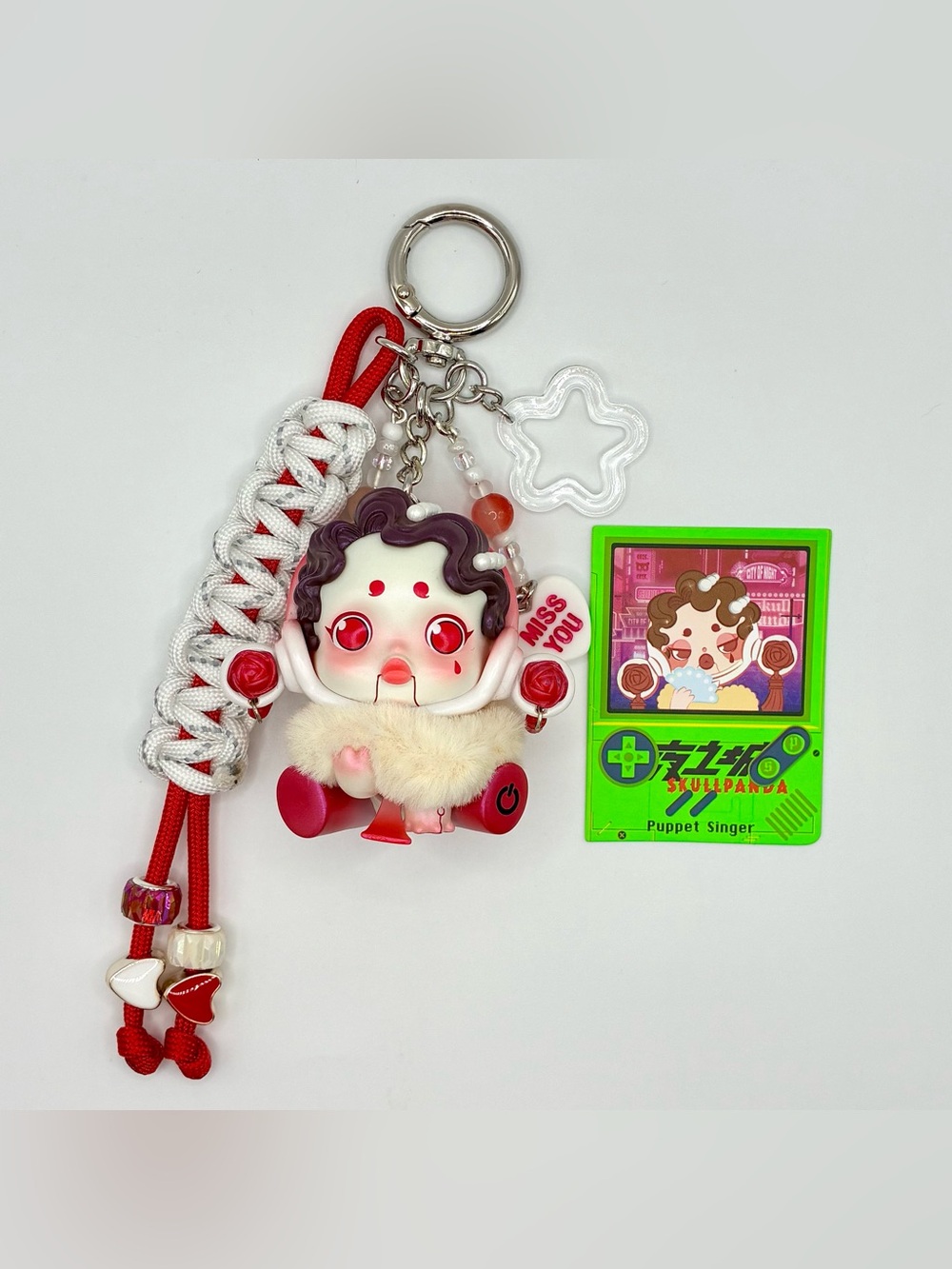 Skullpanda x City of Night Series Bag Charm - Puppet Singer